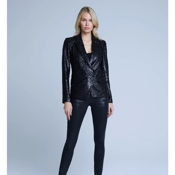 L’Agence Kenzie Sequin Blazer - BRAND NEW - Picture 8 of 8